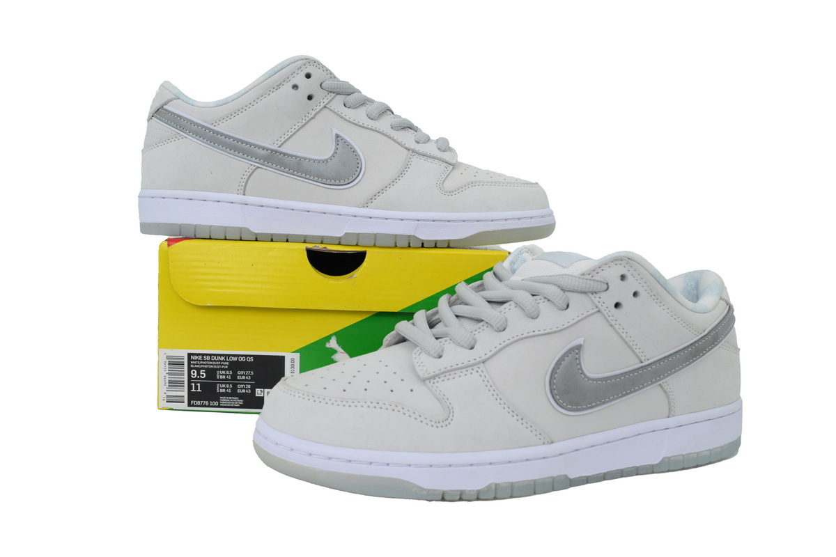 Concepts x Nike SB Dunk Low QS 'White Lobster' Friends & Fam FD8776-100