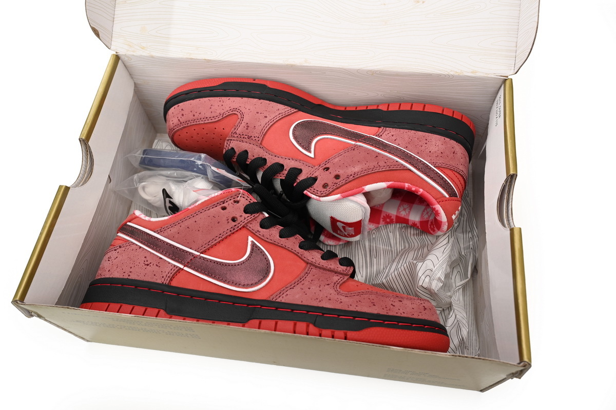Concepts x Nike SB Dunk Low"Red Lobster" 313170-661
