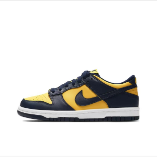 Nike Dunk Low "Black/University Gold" DD1391-700