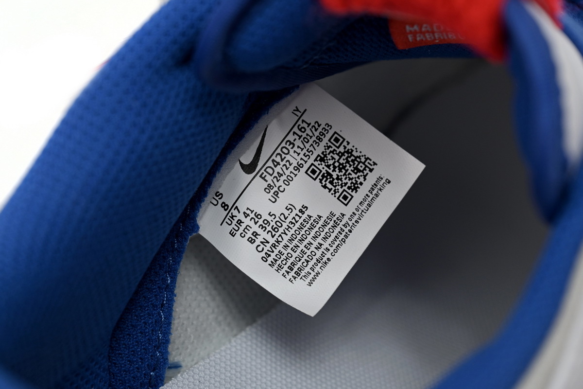 Nike Dunk Low “Year of the Rabbit” White, blue And Red FD4203-161