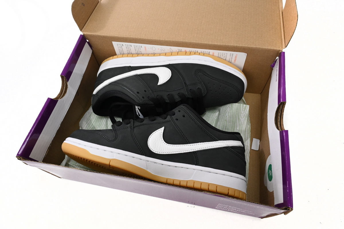 Nike SB Dunk Low pro iso ’black gum‘ CD2563-006