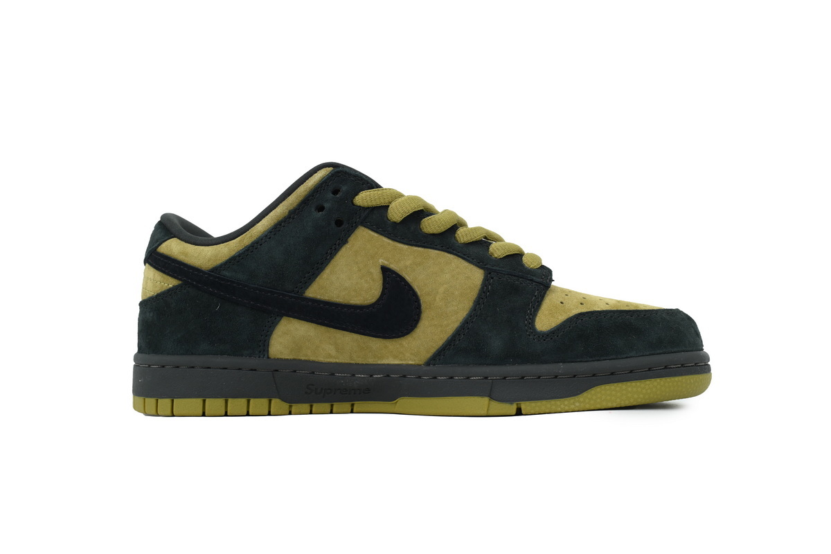 Nike Supreme x Nike Dunk Low SB 'Camper Green' HQ8487-300