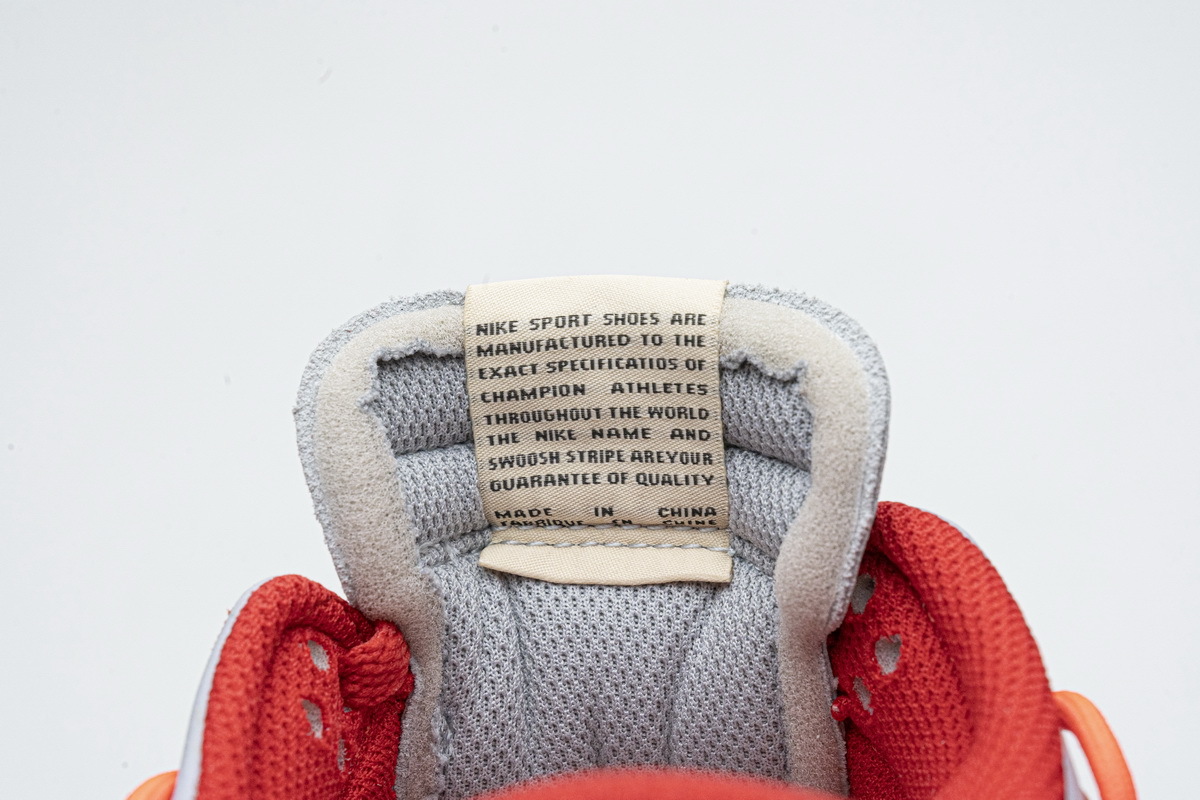 OFF White X Nike Dunk Low University Red CT0856-600
