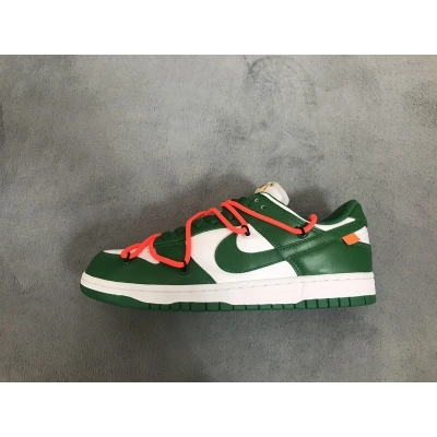OFF-White x Nike SB Dunk Low Pine Green CT0856-100 01