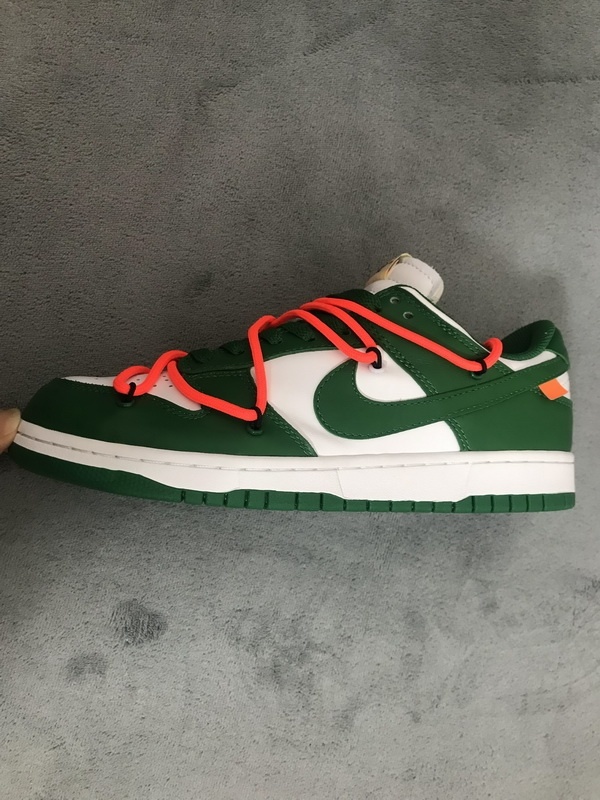 OFF-White x Nike SB Dunk Low Pine Green CT0856-100