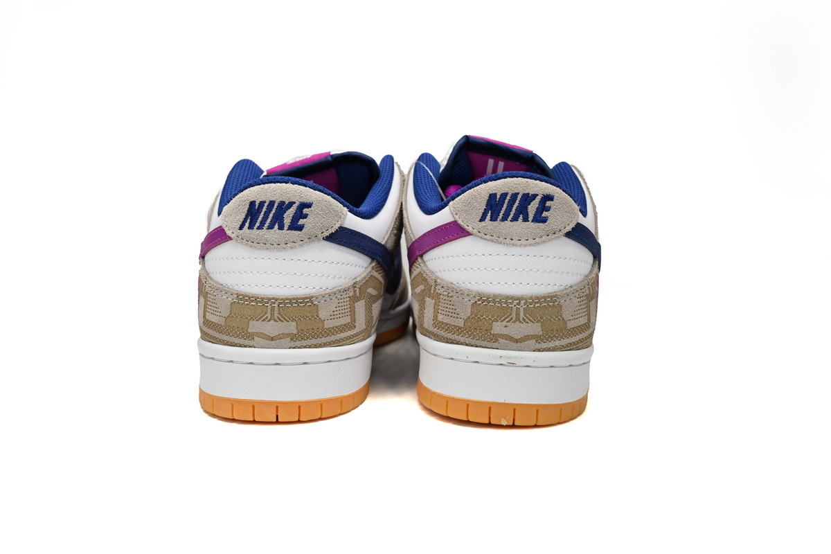 Rayssa Leal x Nike SB Dunk Low White Blue Purple FZ5251-001