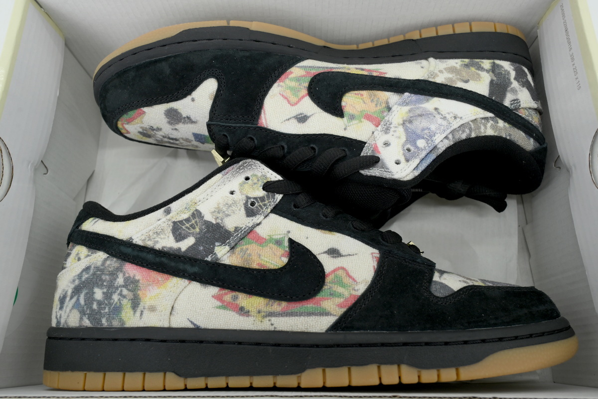 Supreme x Nike Dunk Low “Rammellzee” FD8778-001