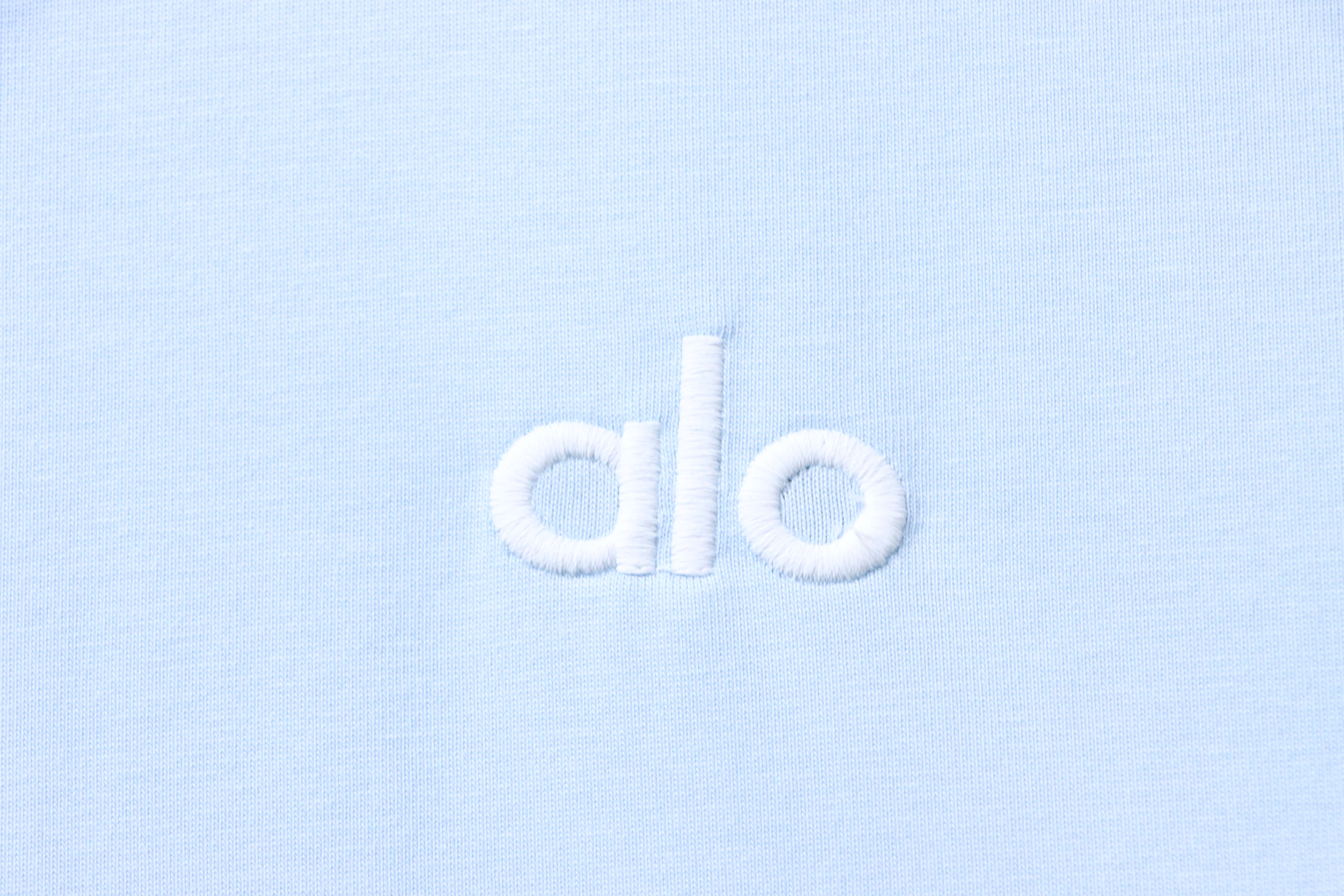 Alo Yoga Logo Embroidered Back Short-Sleeve T-Shirt