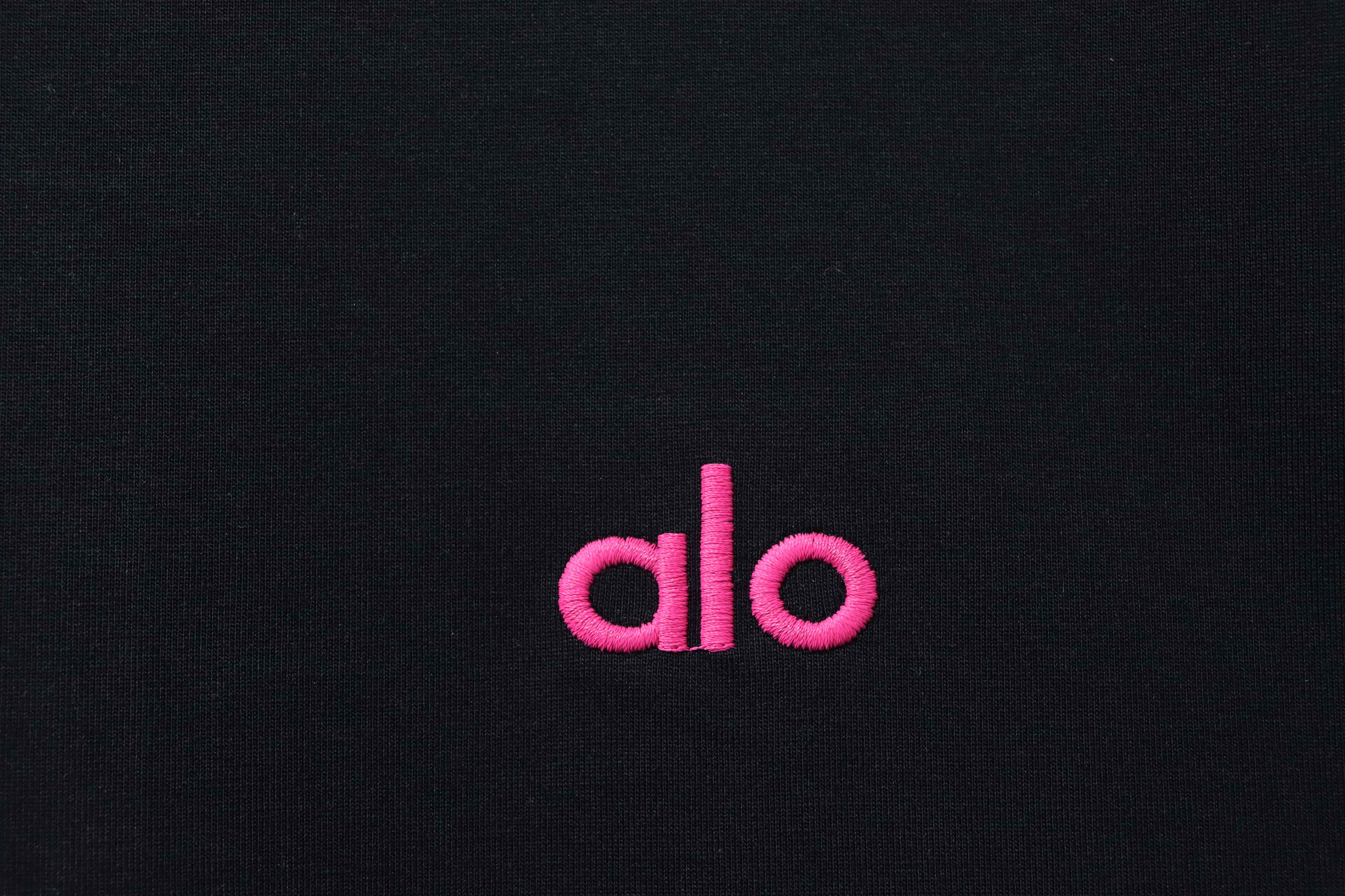 Alo Yoga  Back Logo Embroidered T-Shirt