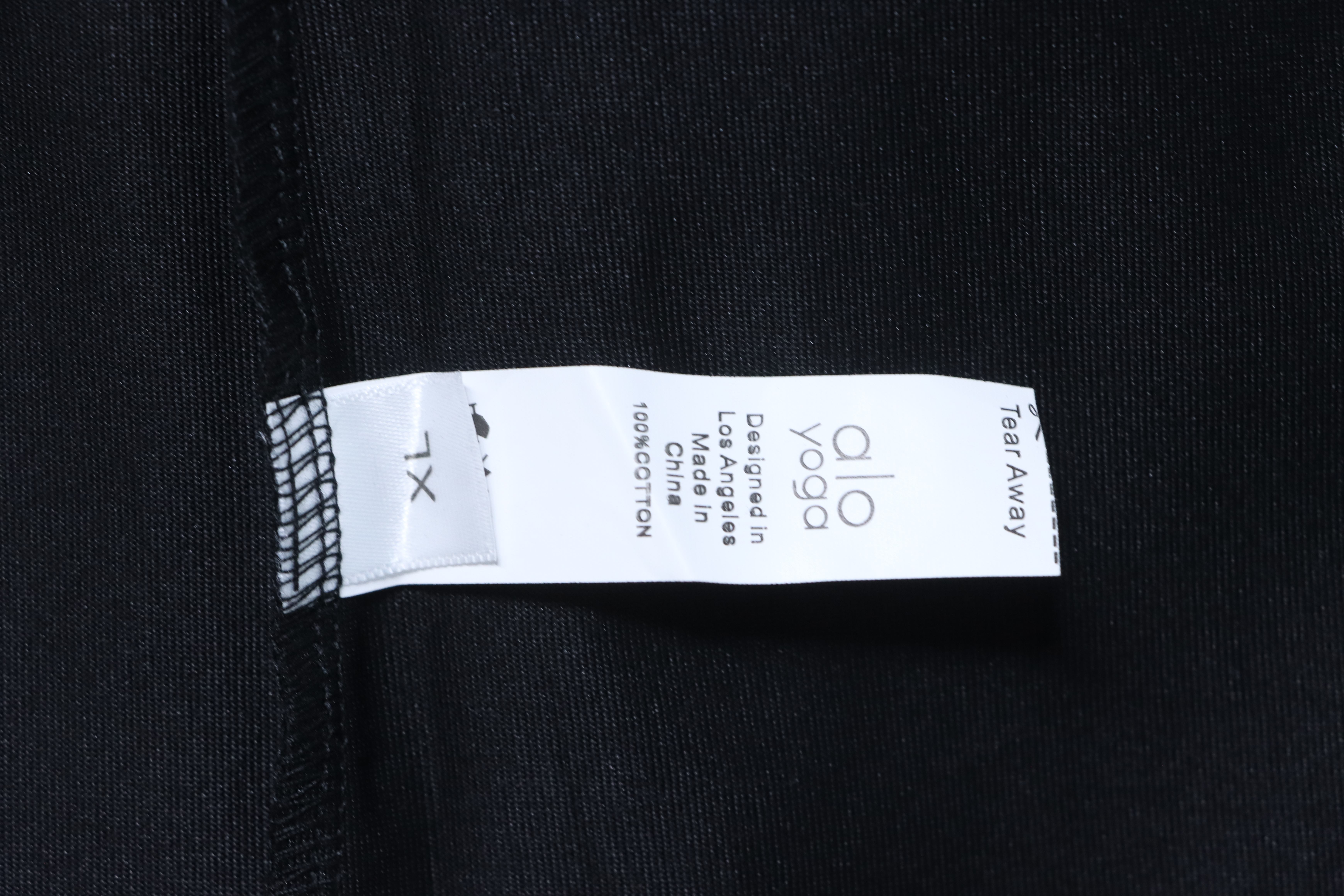 Alo Yoga  Back Logo Embroidered T-Shirt