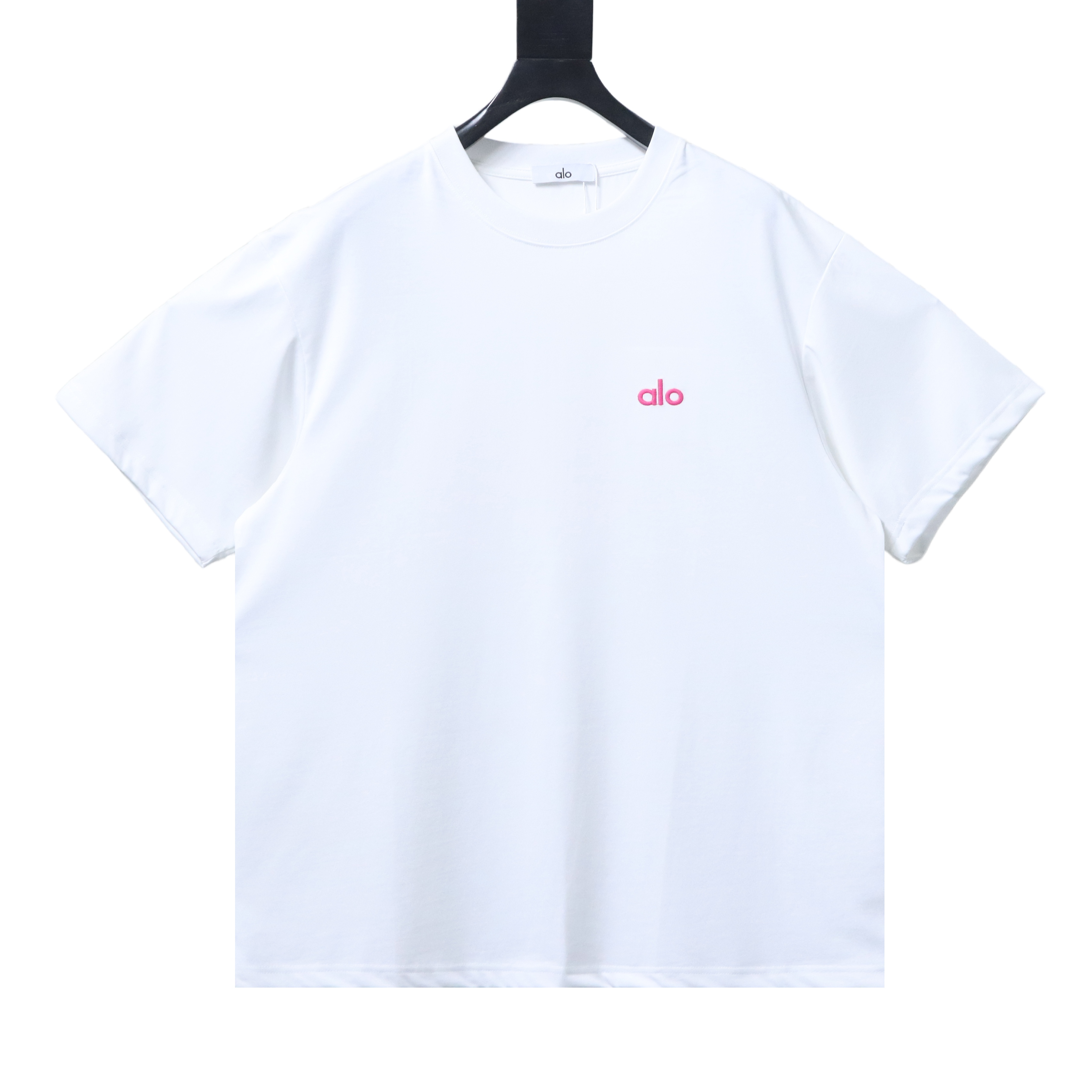 Alo Yoga Back Logo Embroidered Short Sleeve T-Shirt