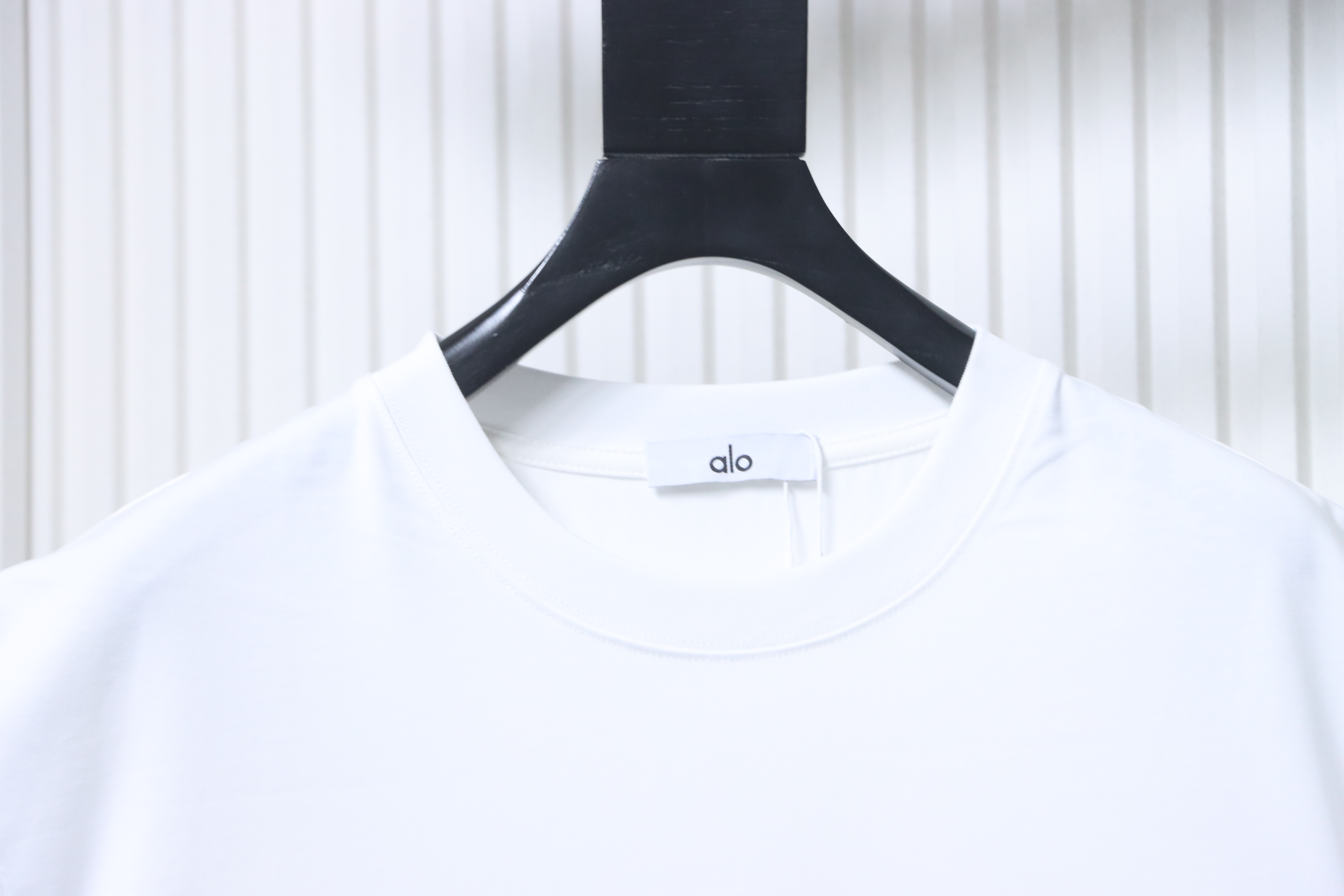 Alo Yoga Back Logo Embroidered Short Sleeve T-Shirt