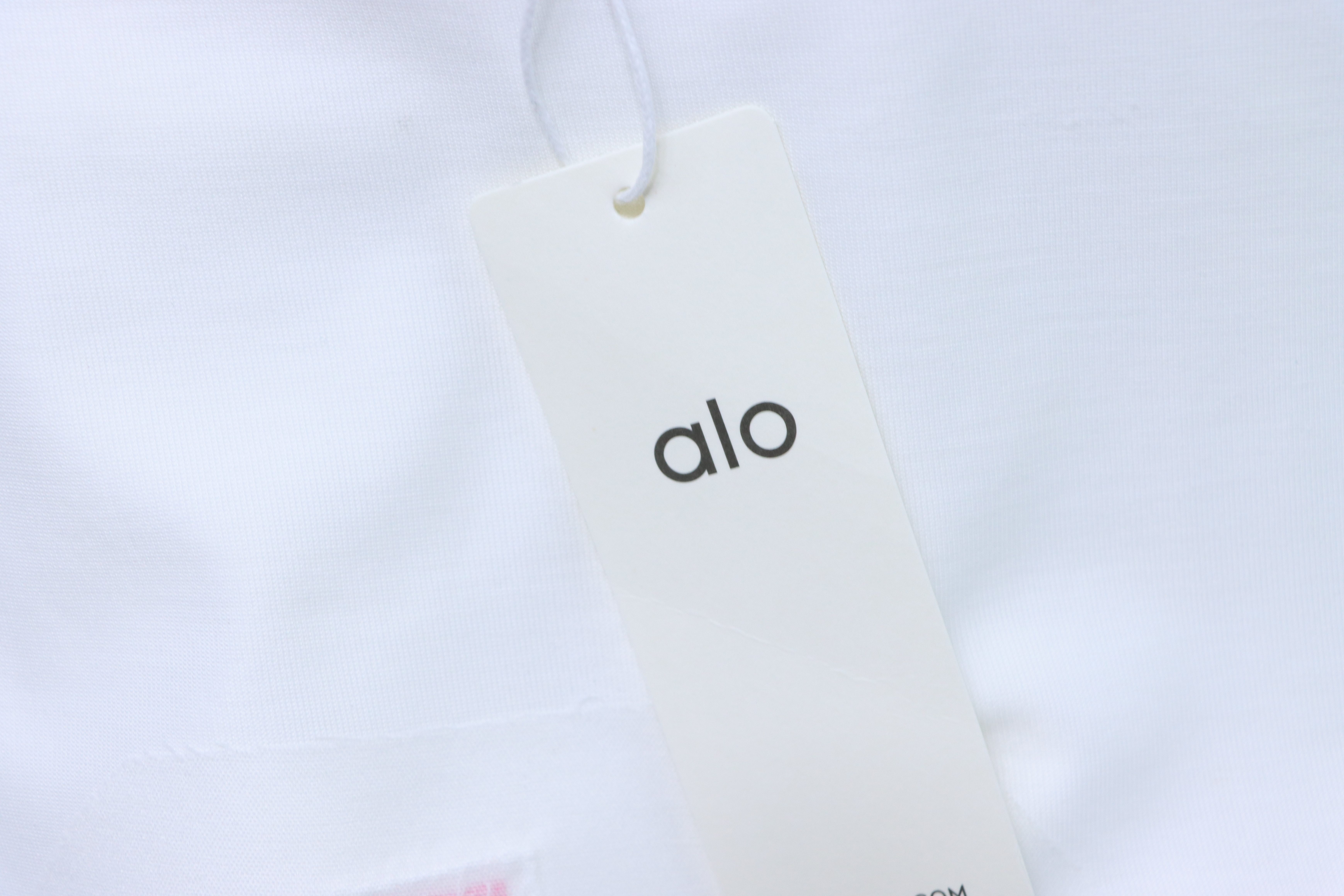 Alo Yoga Back Logo Embroidered Short Sleeve T-Shirt