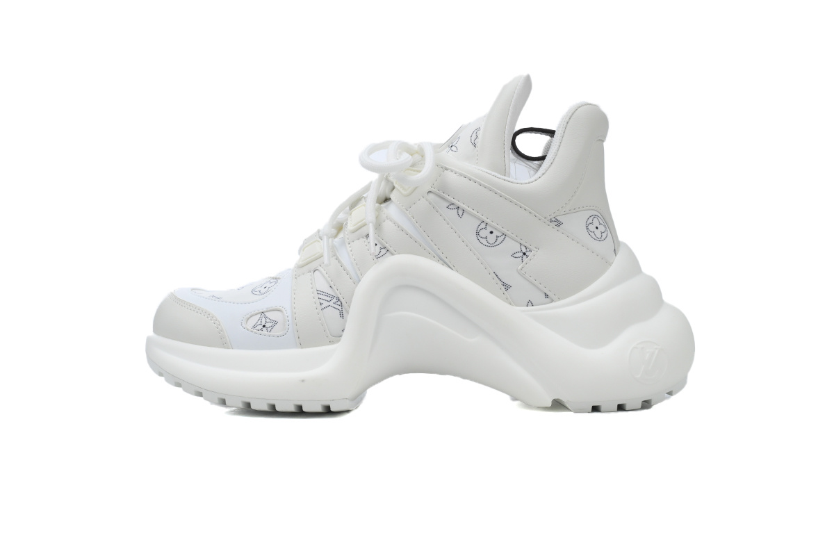 Louis Vuitton Archlight Sneakers Monogram All White