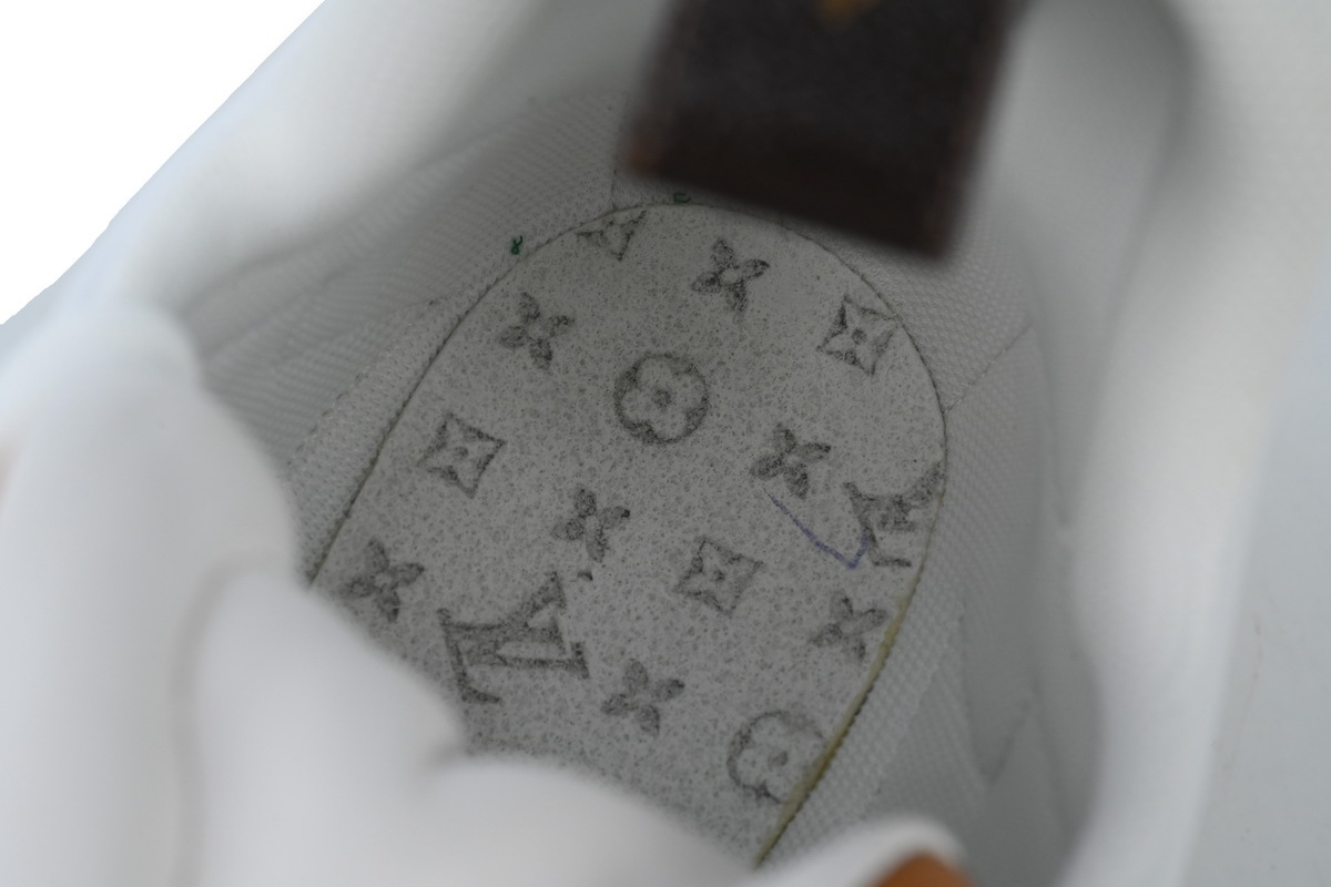 Louis Vuitton Archlight Sneakers White Blue Denim
