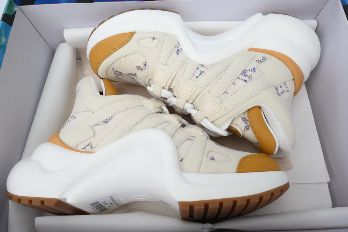Louis Vuitton Archlight Sneakers White Brown