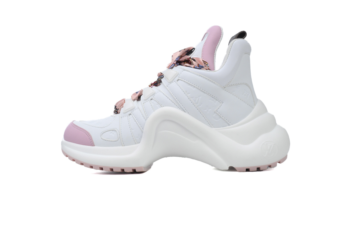 Louis Vuitton Archlight Sneakers White Pink
