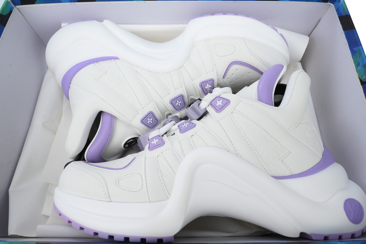 Louis Vuitton Archlight Sneakers White Purple