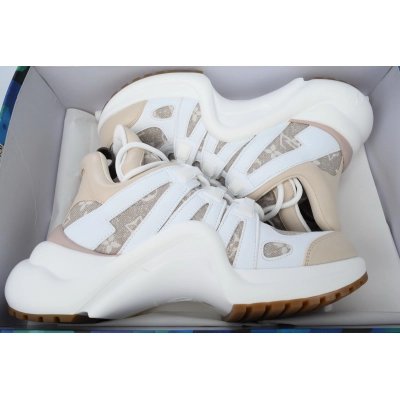 Louis Vuitton Archlight Sneakers White Sand Yellow 02