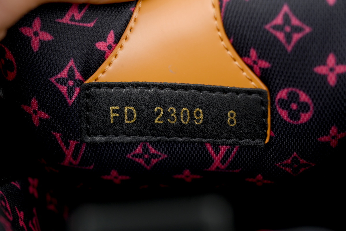Louis Vuitton Skate Black And Yellow