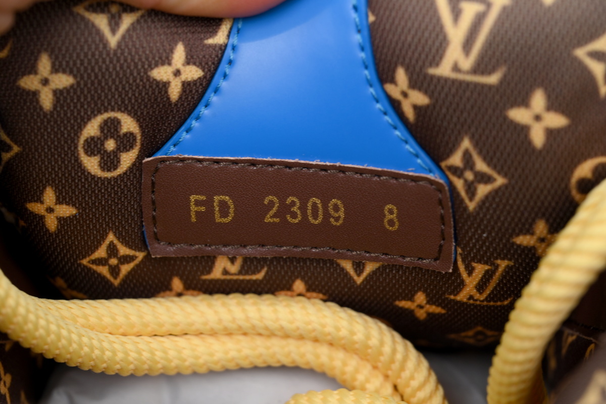Louis Vuitton Skate Blue Coffee