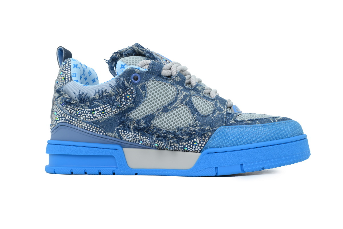 Louis Vuitton Skate Blue Water Diamond