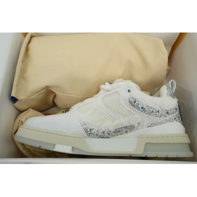 Louis Vuitton Skate Silver White Diamond 02