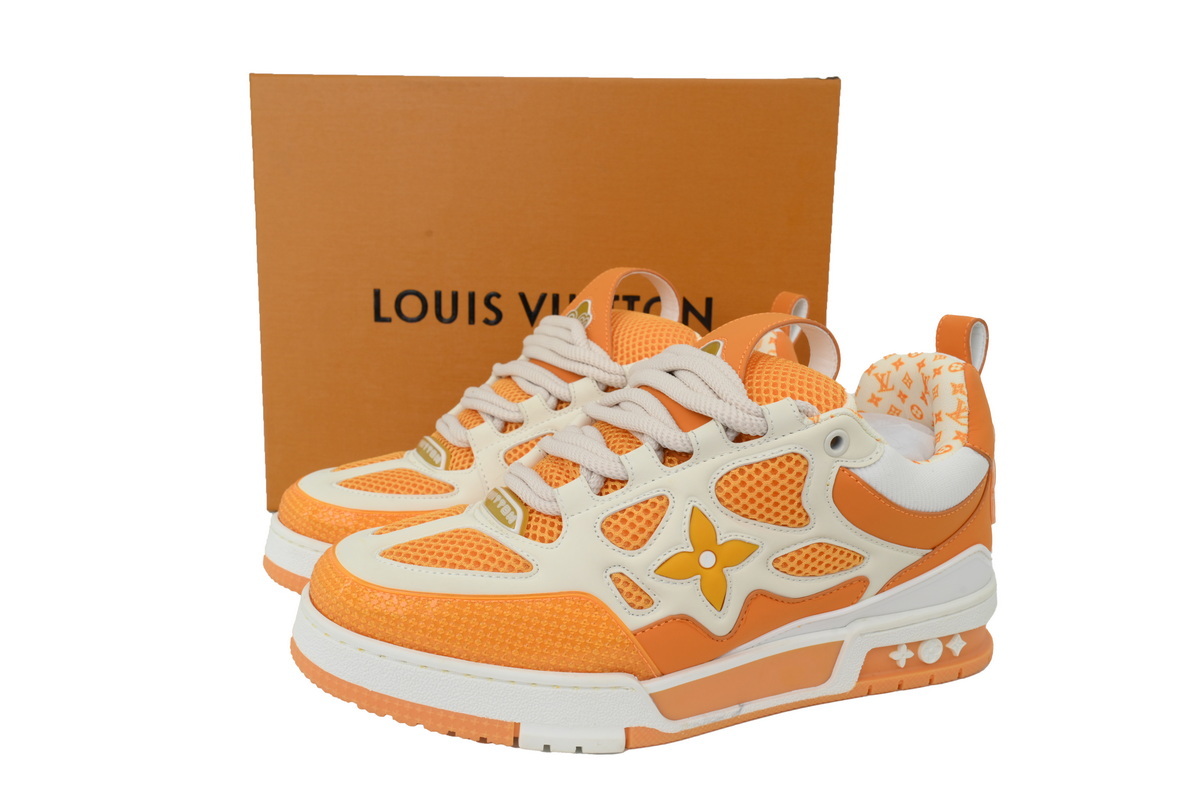 Louis Vuitton Skate White And Yellow