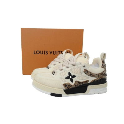 Louis Vuitton Skate White Coffee Diamond 02