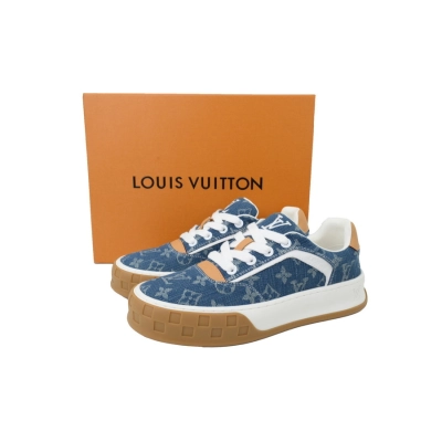 Louis Vuitton Tilted Denim Print 02