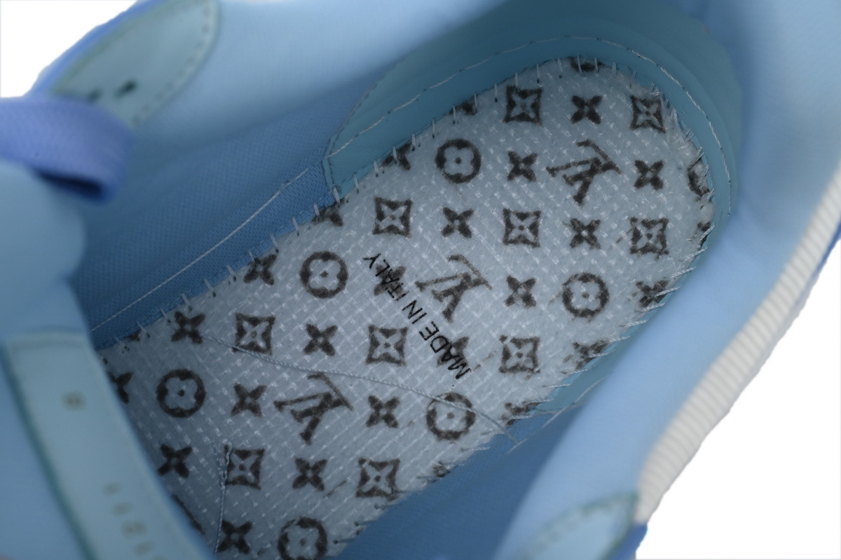 Louis Vuitton Trainer Blue Denim