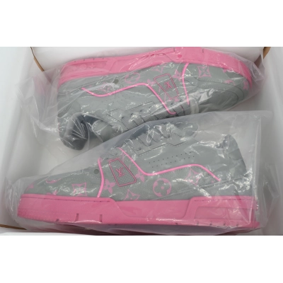 Louis Vuitton Trainer Dark Gray Color Printing 02