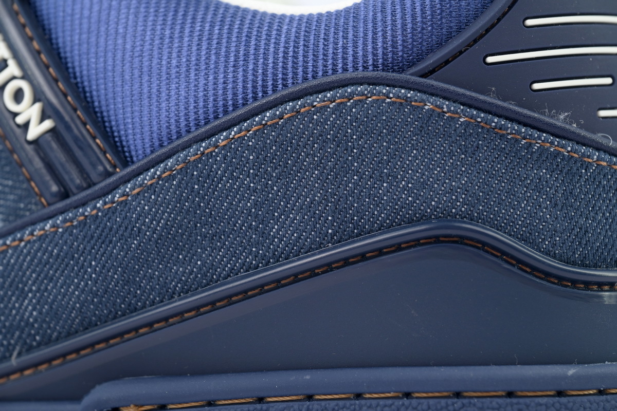 Louis Vuitton Trainer Deep Blue Denim