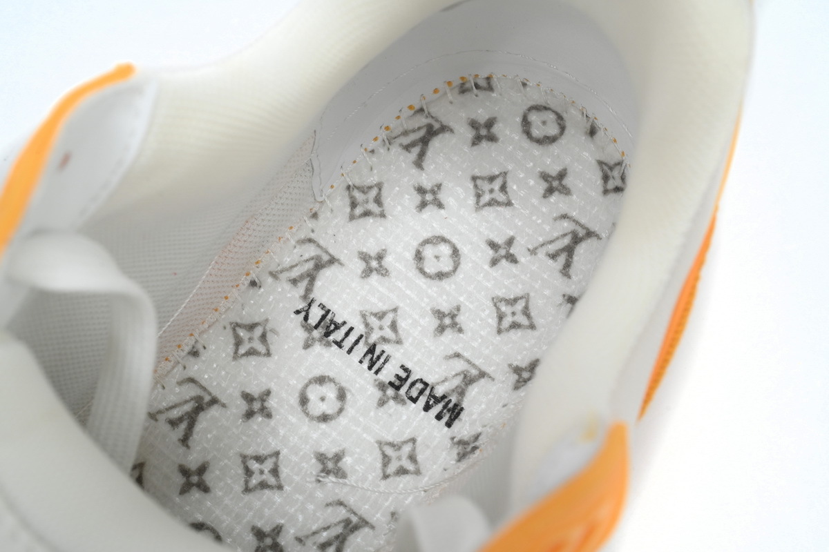 Louis Vuitton Trainer Denim Yellow
