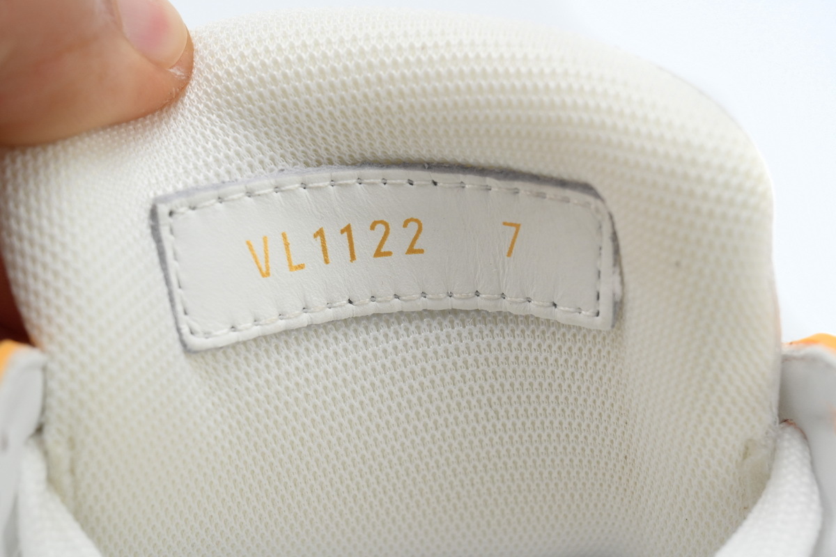 Louis Vuitton Trainer Denim Yellow