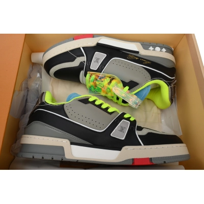 Louis Vuitton Trainer Green Lining 02