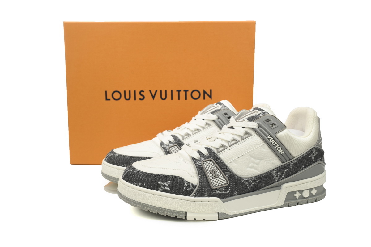 Louis Vuitton Trainer Grey Denim