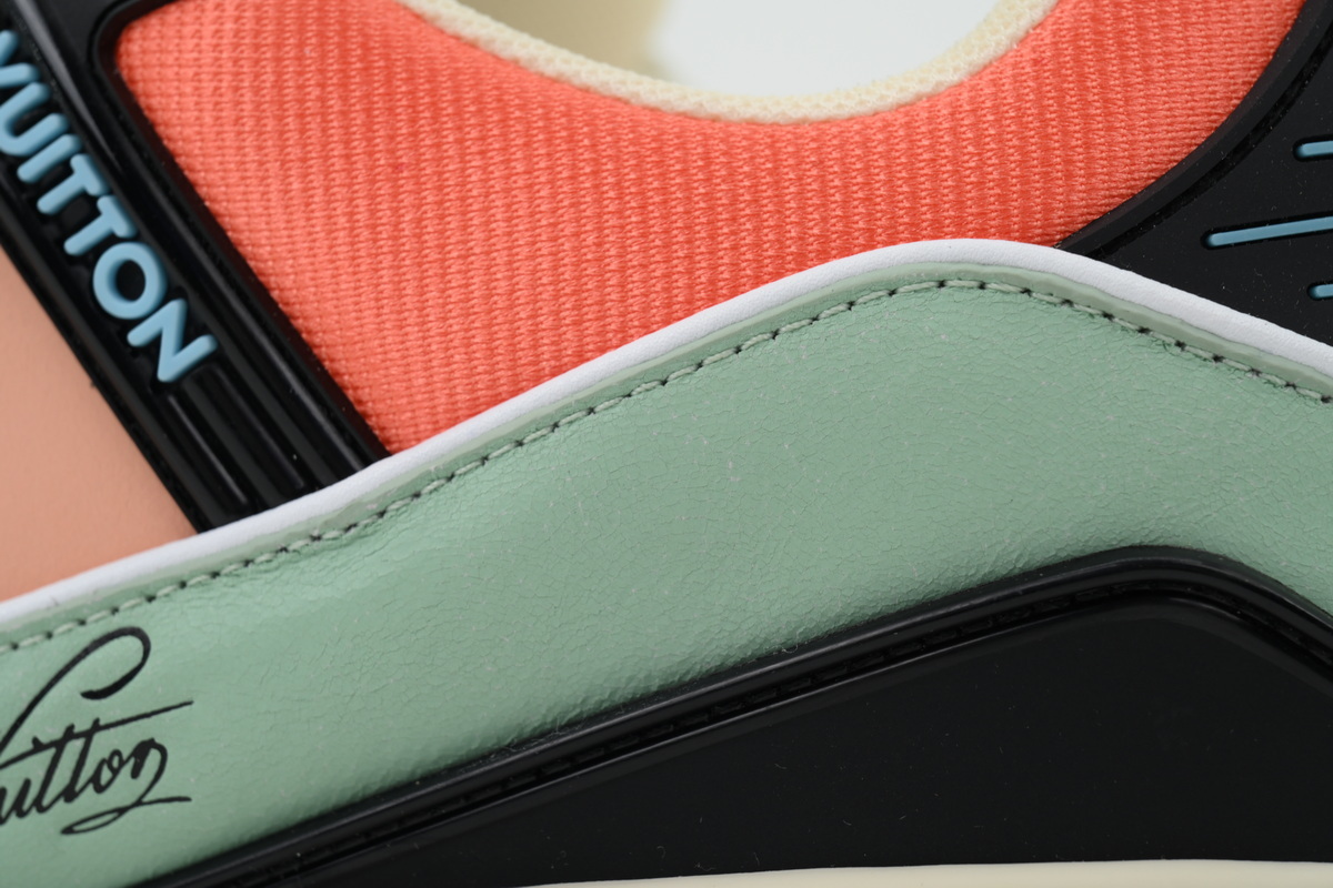 Louis Vuitton Trainer Mint Orange