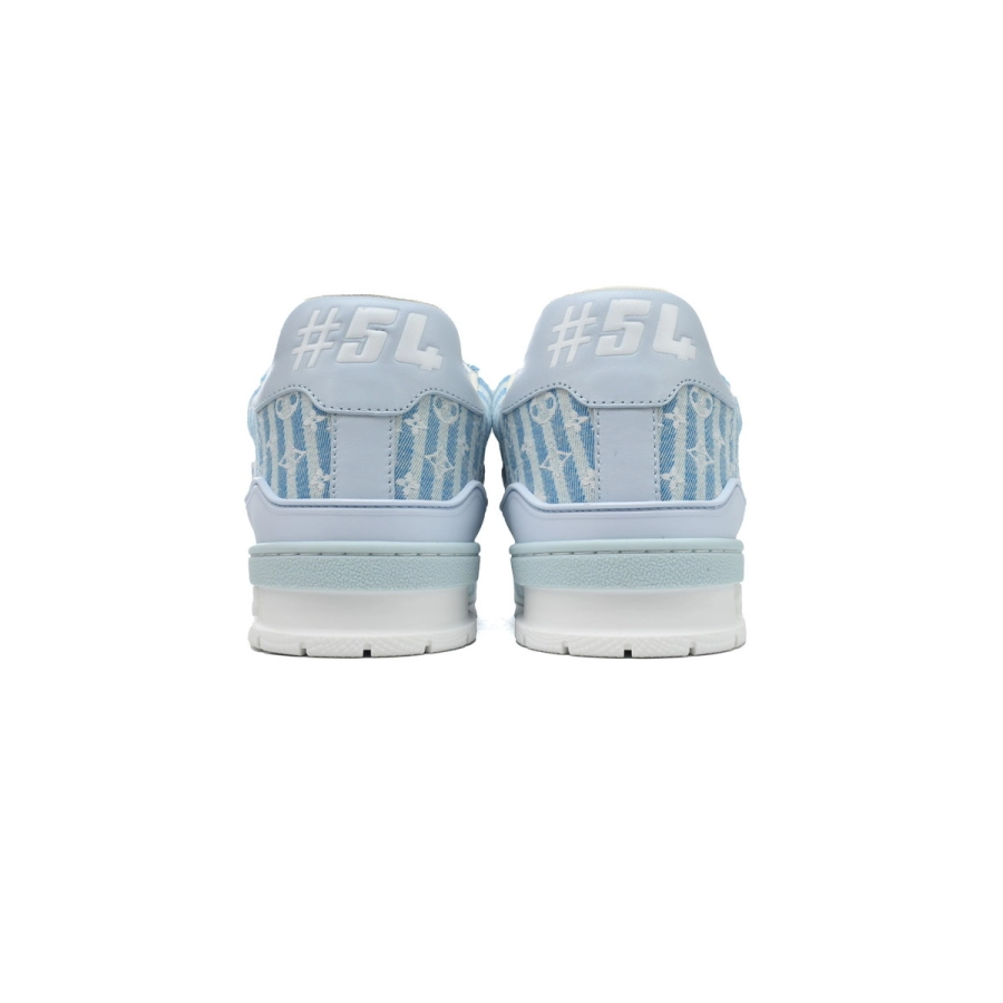 Louis Vuitton Trainer Monogram Denim Light Blue