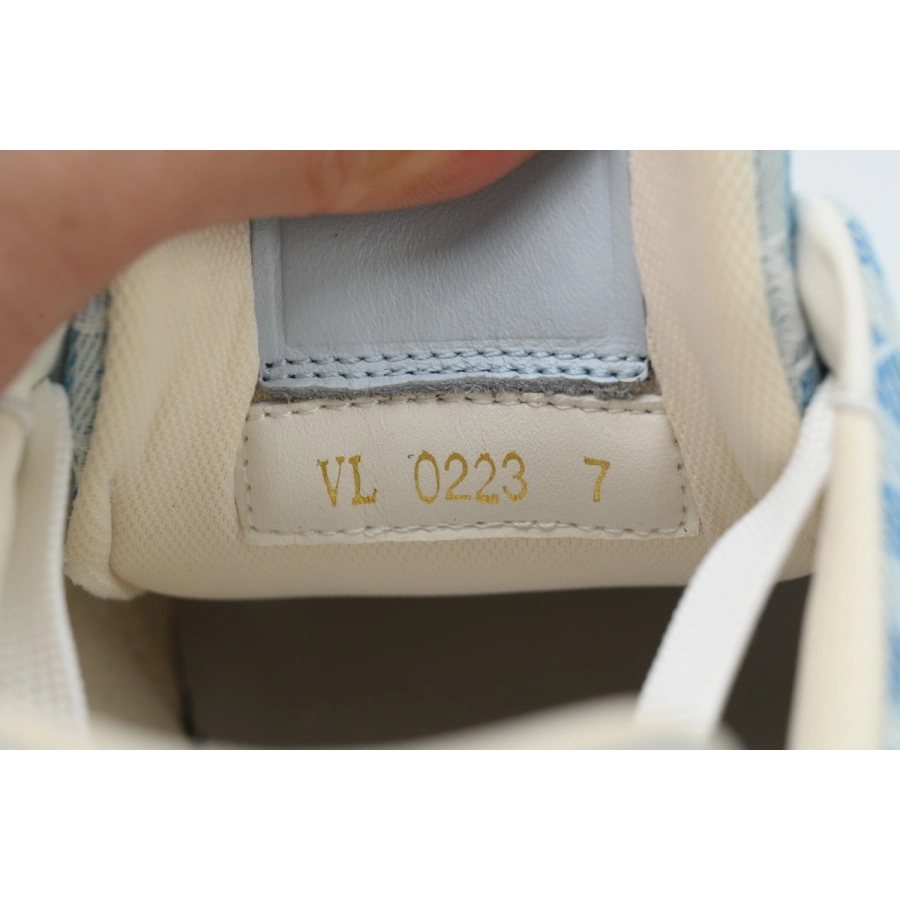 Louis Vuitton Trainer Monogram Denim Light Blue