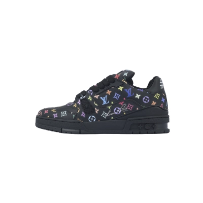 Louis Vuitton Trainer Murakami Takashi Black 01