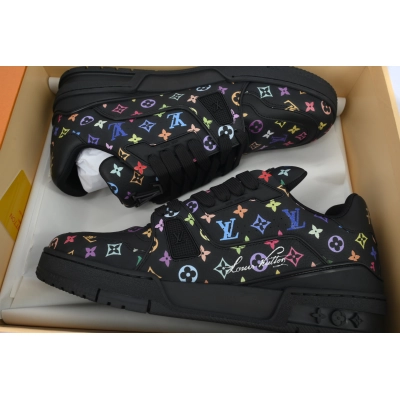 Louis Vuitton Trainer Murakami Takashi Black 02