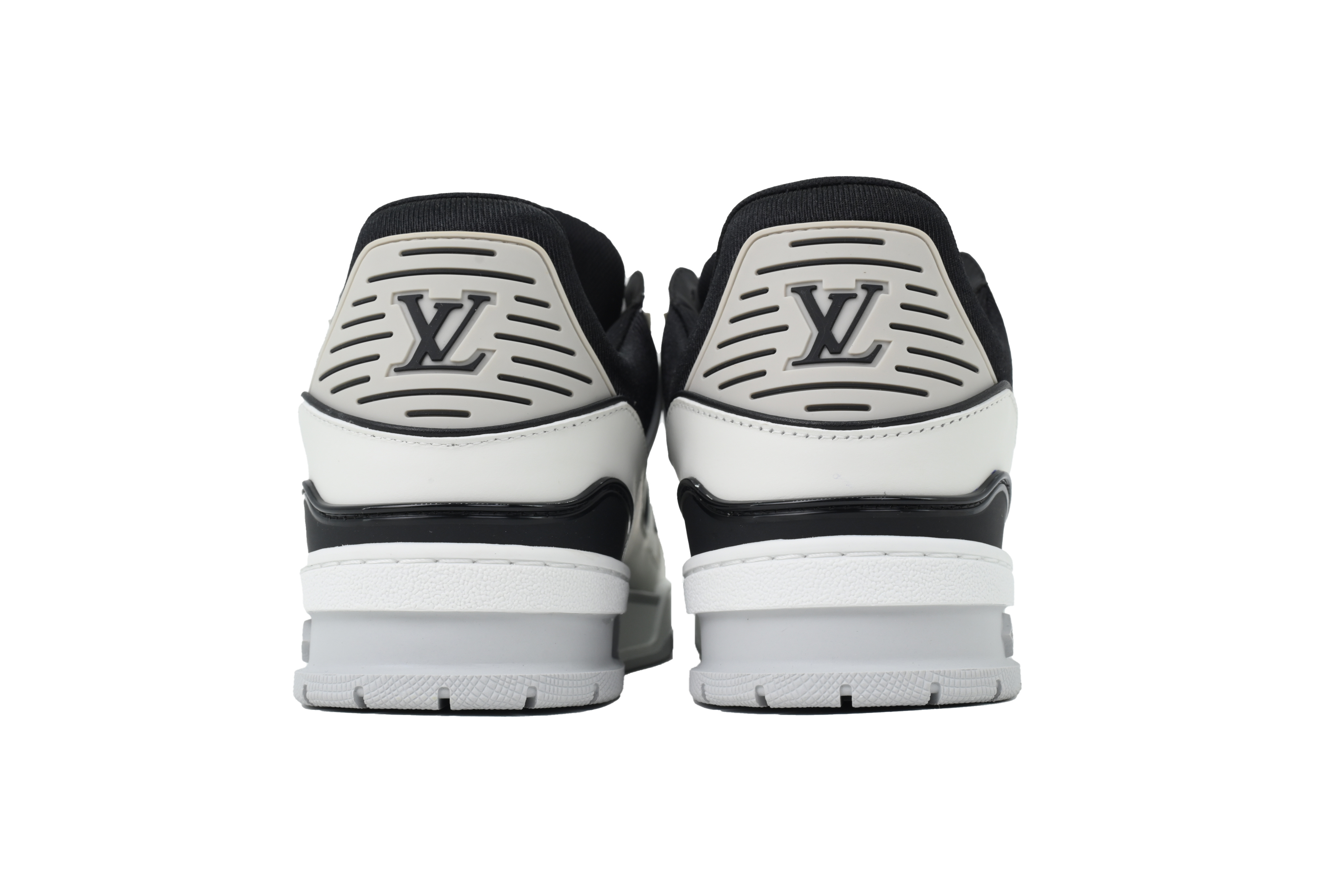 Louis Vuitton Trainer New Black And White
