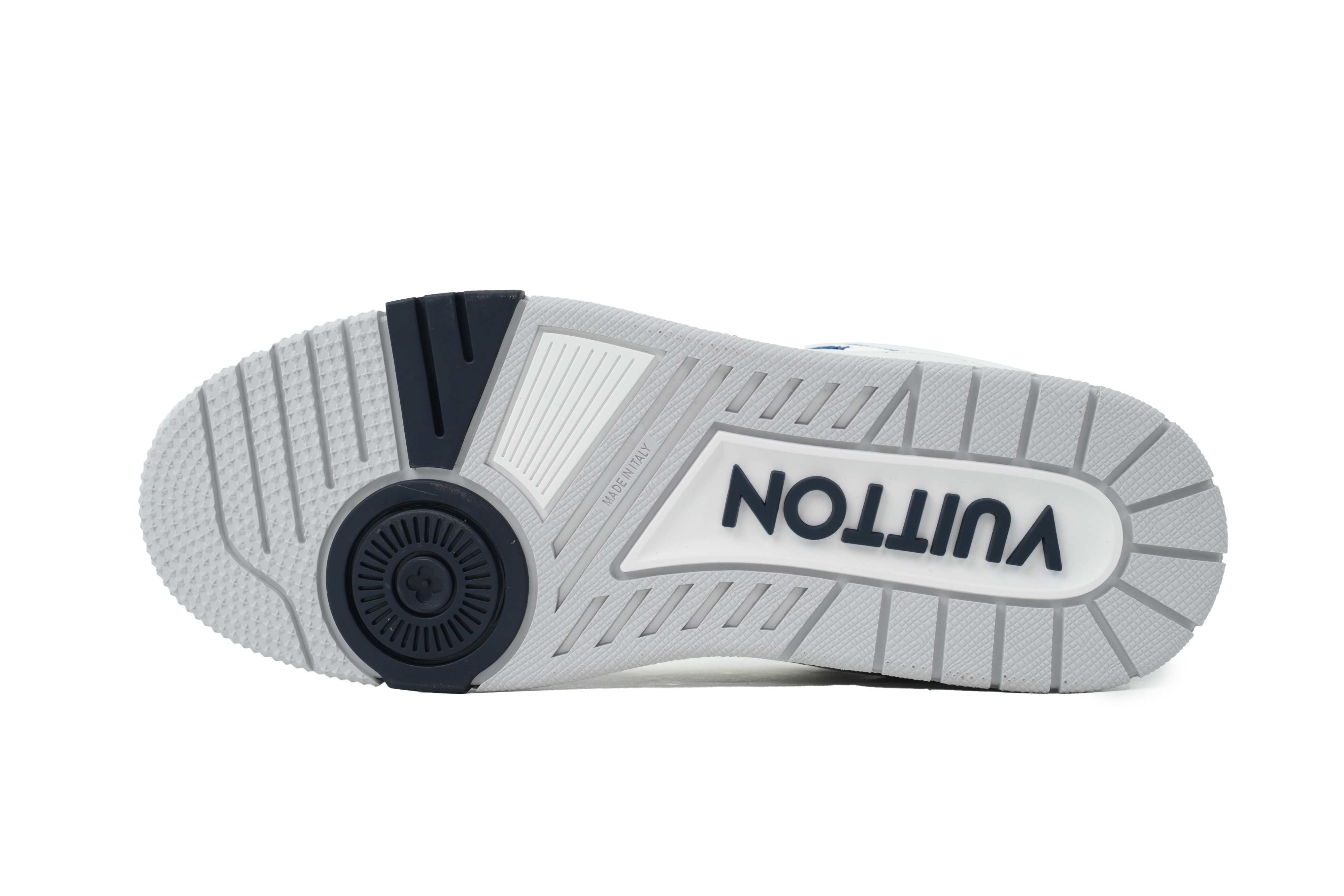 Louis Vuitton Trainer New White Blue