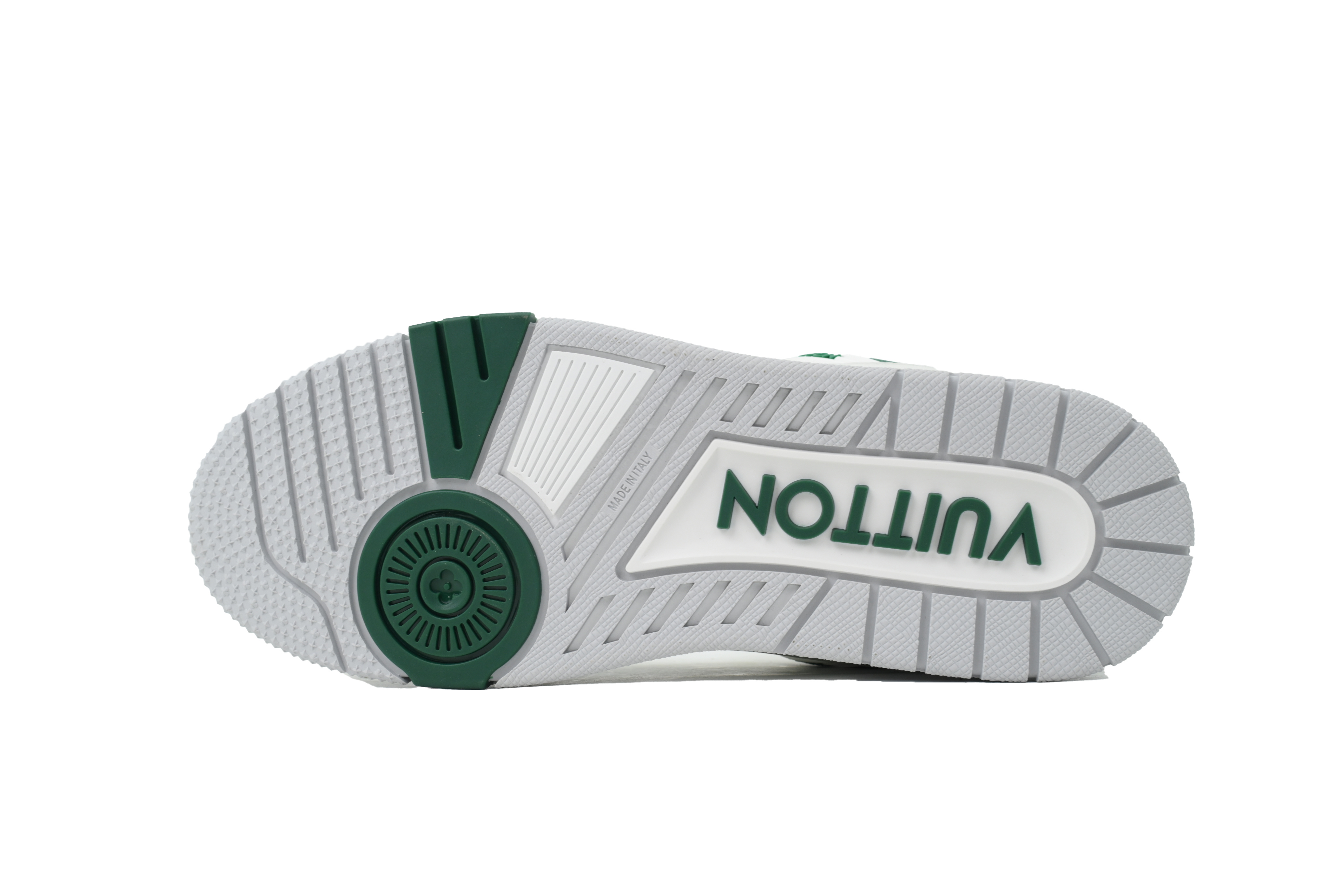 Louis Vuitton Trainer New White Green