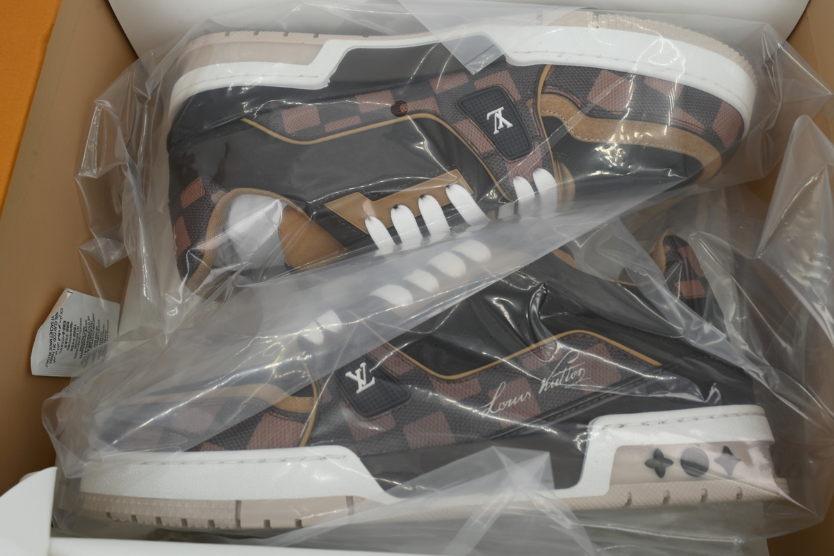 Louis Vuitton Trainer NIGO Co Branded Coffee Colors