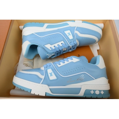 Louis Vuitton Trainer Sky Blue 02