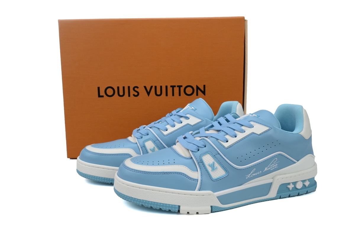Louis Vuitton Trainer Sky Blue