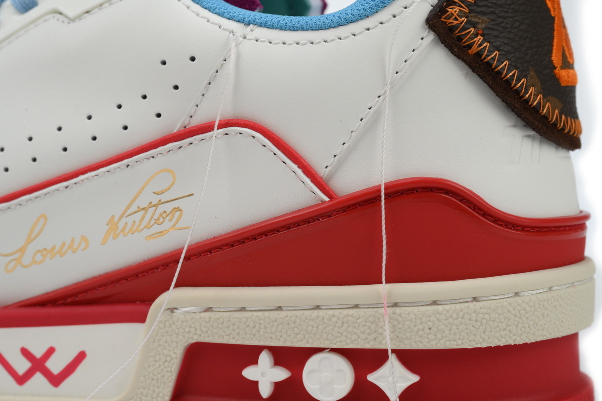 Louis Vuitton Trainer Sneaker Blue Purple