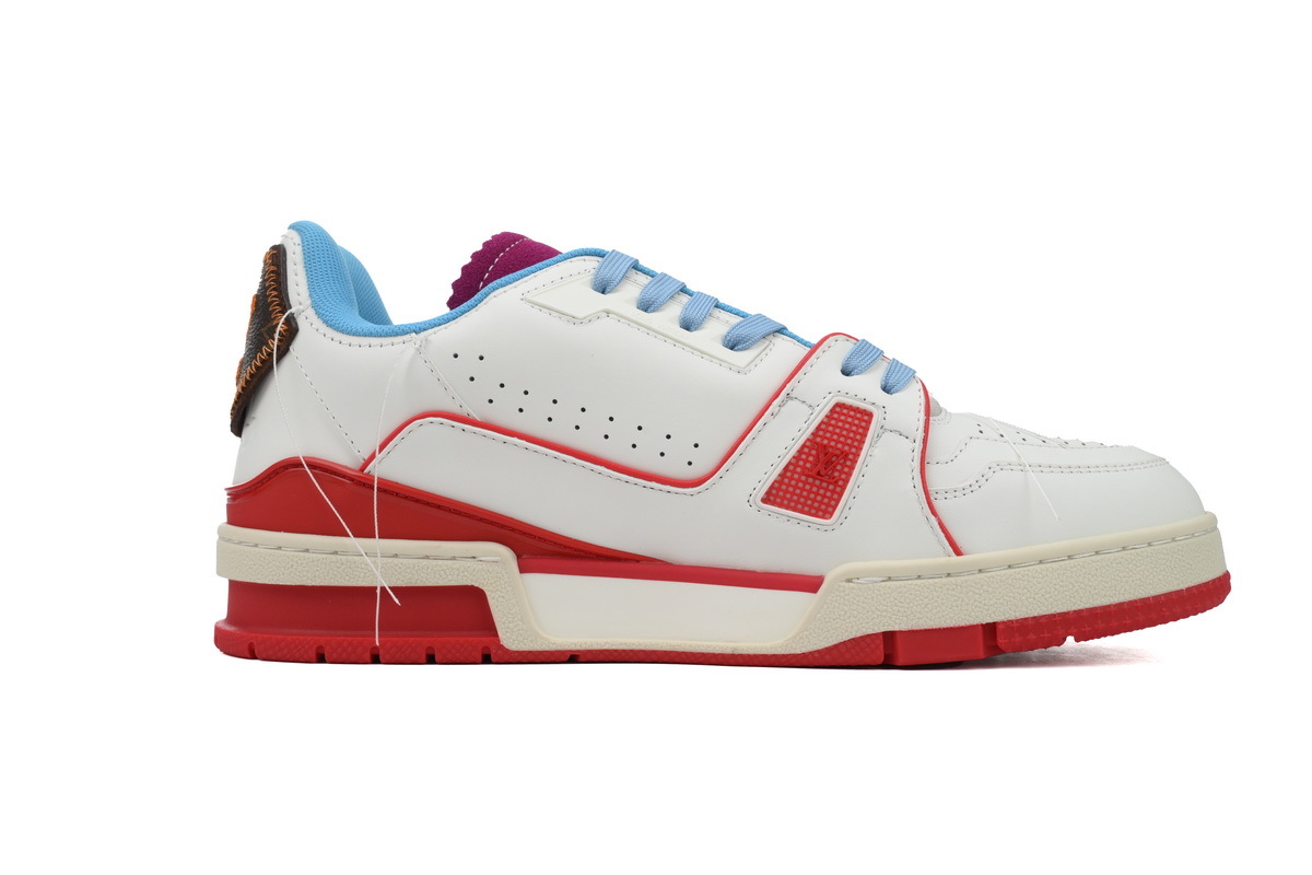 Louis Vuitton Trainer Sneaker Blue Purple